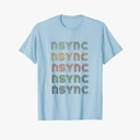 Love Heart Nsync Tee Grunge Vintage Style Black Nsync T-Shirt S