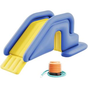 Inflatable Pool Slide Universal for Backyard - Summer Swimming Pool Water Slide, Swimming Water Slide, Compatible with All Inflatable Pools (Blue, 6ft)