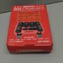 SAE Deep Impact Socket Set 8-Piece 1/2-inch Drive Wheel Axle Nut Wrench Large Sockets Standard Adapter 1-11/16 1-9/16 1-3/8 1-7/16 1-1/2 1-5/8 1-3/4 Imperial Spindle Joint Torque Bearing Locknut Truck