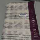 jinchan Boho Curtains Linen Blend Drapes for Living Room Black Farmhouse 84 Inches Long Geometric Striped Mudcloth Grommet Top Curtains 2 Panels Black on Beige