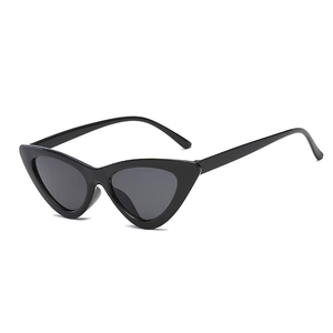 LIVHO Narrow Cat Eye Sunglasses for Women 90s Small Chic Style Trendy Sunnies UV400 Protection FZN7514