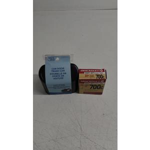Tech Set Car Door Trash Can And Heavy Duty Inner Tube 700C