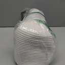 Off White Storage Cubes Baskets Bins for Shelves - Set of 2 Rectangular Closet Organizers, Woven Rope Baskets for Baby Nursery (2pcs-13"D x 10"W x 8.26"H)