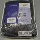 Wapaneus Heated Blanket Full 72" x 84" Electric Throw 10 Heating Levels 12 Hours Time Setings and Auto-Shut Off, Flannel Fast-Heating Electric Blanket, Grey