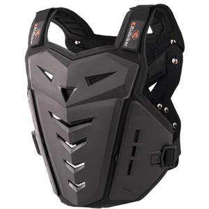 Motorcycle Body Armor Vest Dirt Bike Gear, Chest Protector Motocross Gear Motorcycle Chest Back Protector for Men Mountain Bike Protective Gear MTB Racing Off-Road