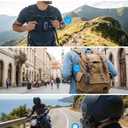 4K POV Thumb Action Camera Wearable Mini Body Camera Clip On Waterproof Hands-Free Body Cam Video Recorder for Ski Cycling Running Swimming Hiking Travel Vlogging