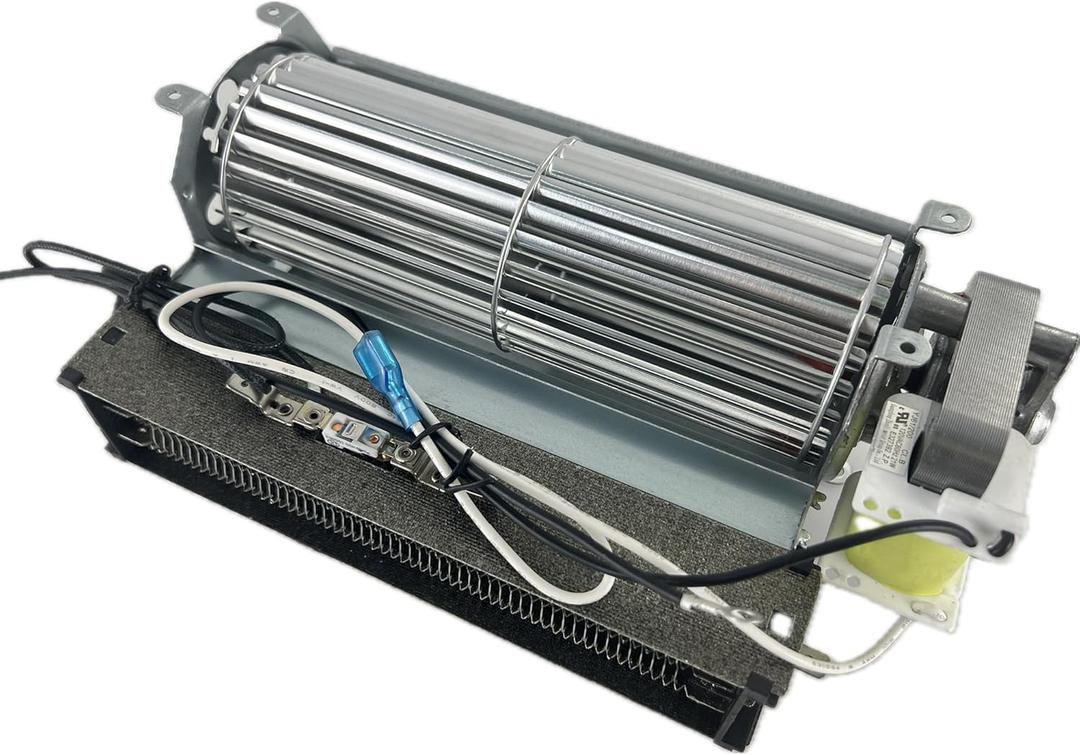 Direct Store DN103 Replacement Fireplace Fan Blower and Heating Element for Twinstar Electric Fireplace, Wood Burning Stove, Blower with Heather Element for Twin Star 28E05, 28E05R, TS-001, 23EF010GAA