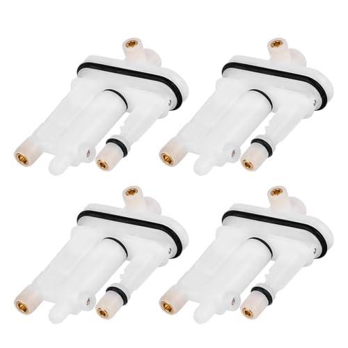 2 x lasuroa 4pcs 592792 Carburetor Main Jet for Briggs & Stratton Engine 09P702, 592792 Jet-Main Replacement for Lawn Mower Garden Equipment Small Engine Parts Accessories