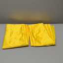 10 x 10 Feet Yellow Backdrop Curtain for Partie, Stain Background Curtains for Photoshoot, Birthday, Wedding, Halloween, Thanksgiving, Christmas, New Year Party Decorations 5Ft x 10Ft, 2 Panels