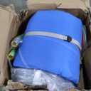 Inflatable Water Double Slides Park, Bounce House with Splash Pool, Large Blow Up Water Slide for Kids with Climbing Wall, Durable Design Backyard Play Park, Quick Setup (Dry/Wet Use)