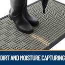 OLANLY Front Door Mat Outside Entrance 59x23, Heavy-Duty Rubber Doormat