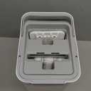 JOYMOOP Mop and Bucket Set with Wringer, Flat Mops for Floor Cleaning, Wall Mop Cleaner with Long Handle, Hardwood Floor Mop with 4 Microfiber Pads