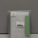 Case for 6" Kindle 2024/2022 Release (11 Generation), Light PU Leather Cover and Transparent Hard Back Shell with Hand Strap, Auto Sleep/Wake, Creamy White