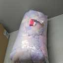 Betsey Johnson - Comforter Set, Super Soft Bedding with Matching Sham & Sheets, Includes Bonus Pillowcase & Reversible Plush Throw (Ombre Purple, Queen)