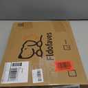 Dog Gate Indoor,18"-45" Extra Wide Metal Short Dog Gate to Step Over, 14" Tall Small Pet Gate with 3 Extension Kits, Pressure Mounted for Doorways & Stairs (White)