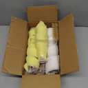 Jetec 10 Pcs Thick Glass Graduated Measuring Cylinder Set 5ml 10ml 25ml 50ml 100ml Glass Graduated Measuring Cylinder with 2 Brushes, 2 Droppers and 1 Stirring Rod