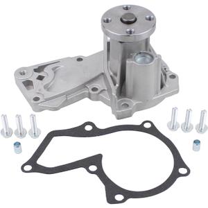 Engine Water Pump with Gasket and Nut for Ford Escape 1.6 2013-2016, Fiesta 1.6 2011-2019, Fusion 1.6 2013-2014, Transit Connect 1.6 2014-2016