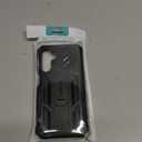 FNTCASE for Samsung Galaxy A15-5G Case: Military Grade Drop Proof Protection Phone Cover with Kickstand | Heavy Duty Rugged Full Body Protective Shockproof Matte Textured TPU Cases - 6.5 Inch (Black)