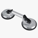 Heavy Duty Aluminium Alloy Vacuum Suction Cup, Professional Double Plates Glass Lifter Mover Dent Puller