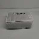 YnM 12lbs Weighted Blanket for Adults, Cotton Heavy Bed Throw Blanket with Cooling Glass Beads for All Season Use, Ideal for One Person of 110lbs (60x80 Inches, Queen Bed, Dark Grey)