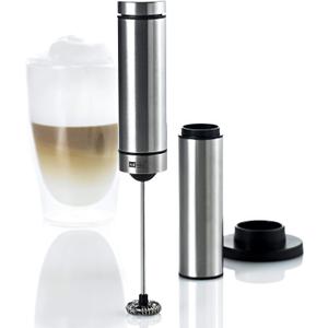 AdHoc Rapido Automatic Milk and Sauce Frother, Stainless Steel and Black