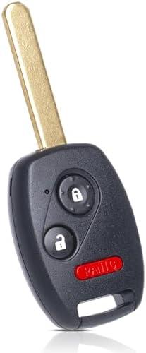 MechanMagic Key Fob Remote Replacement Fits Honda CRV 2007 2008 2009 2010 2011 2012 2013/CRZ 2007-2014 2015/Fit/Insight/Accord Coupe/Crosstour MLBHLIK-1T Keyless Entry Remote Control 35111-SWA-306