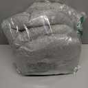 Marsui 4 Pieces Soft Stool Covers Round Bar Stool Cushions with Elastic Band Padded Seat Covers Nonslip Round Seat Cushions for Chairs Slipcovers(12 Inch,Light Gray)