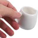 Hemoton Mini Ceramic Creamer Cup with Handle 1.9Oz Small Sauce Spoon for Serving Syrup Milk and Condiments in Kitchen and Dining