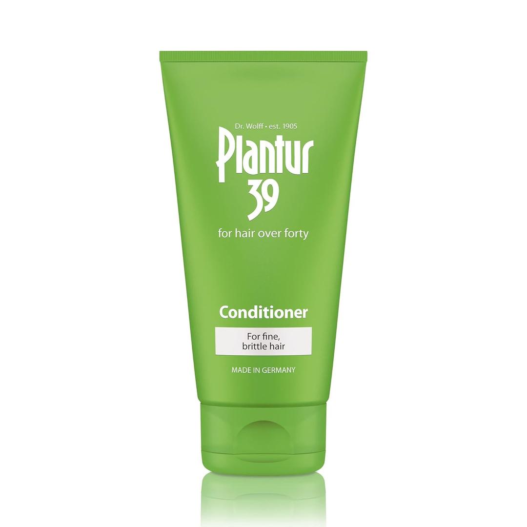 Plantur 39 Phyto Caffeine Women's Nourishing Conditioner 5.07 Fl Oz, for Fine, Thinning Natural Hair Growth, Sulfate Free, Wheat Protein, White Tea Extract