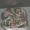 Ceenna 150 Feet Christmas Tinsel Garland Metallic Twist Garland Shiny Hanging String Ornaments for Christmas Tree Party Supplies Indoor and Outdoor Decoration(Red Green Silver)