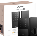 Aqara Smart Lock U50, Keyless Entry Door Lock with Apple Home Key, Bluetooth Deadbolt Lock, App Remote Control, Supports Apple HomeKit, Matter, Google Home, Alexa, IFTTT, Black