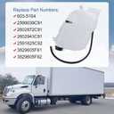 Engine Coolant Reservoir 603-5104 replacement for 2002-2016 International Harvester 3200 4100 4200 4300,2006-2018 IC Corporation etc 2602943C91 3829605F91 3829605F92