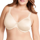 Bali Live It Up Underwire Bra, Seamless Shapewear Bra with Cushioned Straps, Full-Coverage T-Shirt Bra for Everyday Wear 34DD