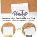 ARCOBIS Cork Board White Board Combo, 24 x 18 Inch Bulletin Board-Gold Frame, Magnetic Dry Erase Board & Corkboard for Wall, Vision Board for Home, Office, School