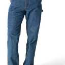 Carhartt Mens Loose Straight Denim Dungaree (30W x 32L, Canal)