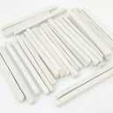 Slate Pencils White Color Natural Stone(Pack of 100 pcs.)