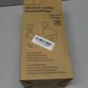 LEVERLOC Shower Caddy Suction Cup, Shower Organizer Removable Bathroom Shelf, Storage Suction Powerful Max Hold 22lbs Bathroom Caddy Waterproof Holder, White