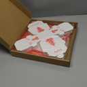 Tioncy 50 Sets 16 oz Disposable Paper Food Containers with Chopsticks include 50 Pack Chinese Take out Boxes and 50 Pairs Bamboo Chinese Chopsticks for Restaurants Birthday Wedding Party