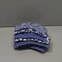 Cotton Microwavable Bowl Cozy, Microwave-Safe Hot Bowl Holders, Soup bowl Cozy Hot Pads (Blue Series)