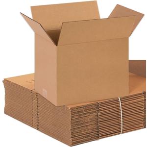 AVIDITI 14 x 10 x 10 Corrugated Cardboard Boxes, Medium 14"L x 10"W x 10"H, Pack of 25 | Shipping, Packaging, Moving, Storage Box for Home or Business, Strong Wholesale Bulk Boxes, Kraft