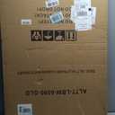 Linen Bulletin Board, 36"x24", White Cork Board for Wall, Gold Aluminum Frame, Upgraded Canvas Pinning Surface, 10 Push Pins, White