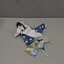 Dodo Babies Baby Bandana Drool Bib Set - 4pc Infant Bibs with 2 Pacifier Clips, Binky Case, Gift-Ready Bag - Soft Absorbent Cotton with Polyester Back - Adjustable Buttons to Fit 3-24 -Month Old Boys