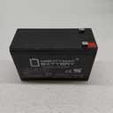 ML9-12 - 12 Volt 9 AH, F2 Terminal, Rechargeable SLA AGM Battery,Pack of 1
