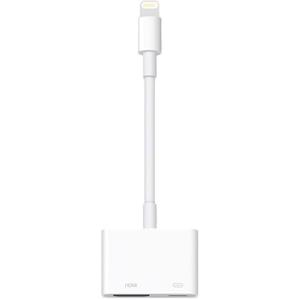 Lightning to HDMI Adapter for iPhone, [Apple MFi Certified] Digital AV Dongle,1080P Sync Screen Cable with Lightning Charging Port for iPhone, iPad to TV/Projector/Monitor No Need Power Supply