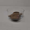 Premium Large Glass Salad Bowl Set with Acacia Wood Base and Serving Utensils - Ideal for Hosting Parties, Host Family Gatherings, and Everyday Use - Elegant, Durable, and Practical Kitchen Essential