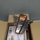 HORUSDY 26-Piece Ratcheting Wrench Set | Metric and SAE | Ratchet Combination Wrenches Set with Organizer | 72-Tooth | Chrome Vanadium Steel | 6-19 mm & 1/4 to 3/4 (13-Piece Metric&SAE)