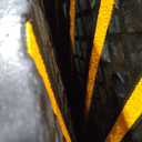 VEVOR Car Driveway Rubber Curb Ramp, 33069 lbs Load Capacity, 2.6 inch Rise Curbside Bridge Ramp with Yellow Reflective Strips, Suitable for Loading Dock, Warehouse, Garage, Sidewalk (3 Pack)