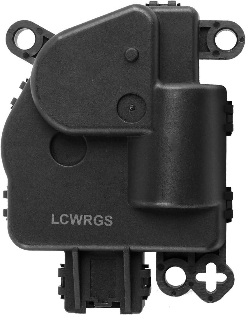 LCWRGS HVAC Heater Blend Door Actuator Fits for Ram 1500 2500 3500 4500 5500 2011-2016, Dodge Ram 1500 2500 3500 2009-2010, Main AC Control Air Door Actuator, 604-005, 68089742AA