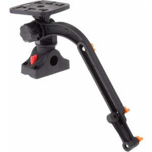 Kayaks Fish Finder Mounting Plate Fish Finder Mount Base Adapter Kayaks Boats Transducer Mounting Arm Easy to Install