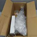 Hoffen Boat Outboard Motor Bracket, Aluminum Marine Boat Engine Surpport, Heavy Duty Outboard Motor Stand with White Mounting Plate